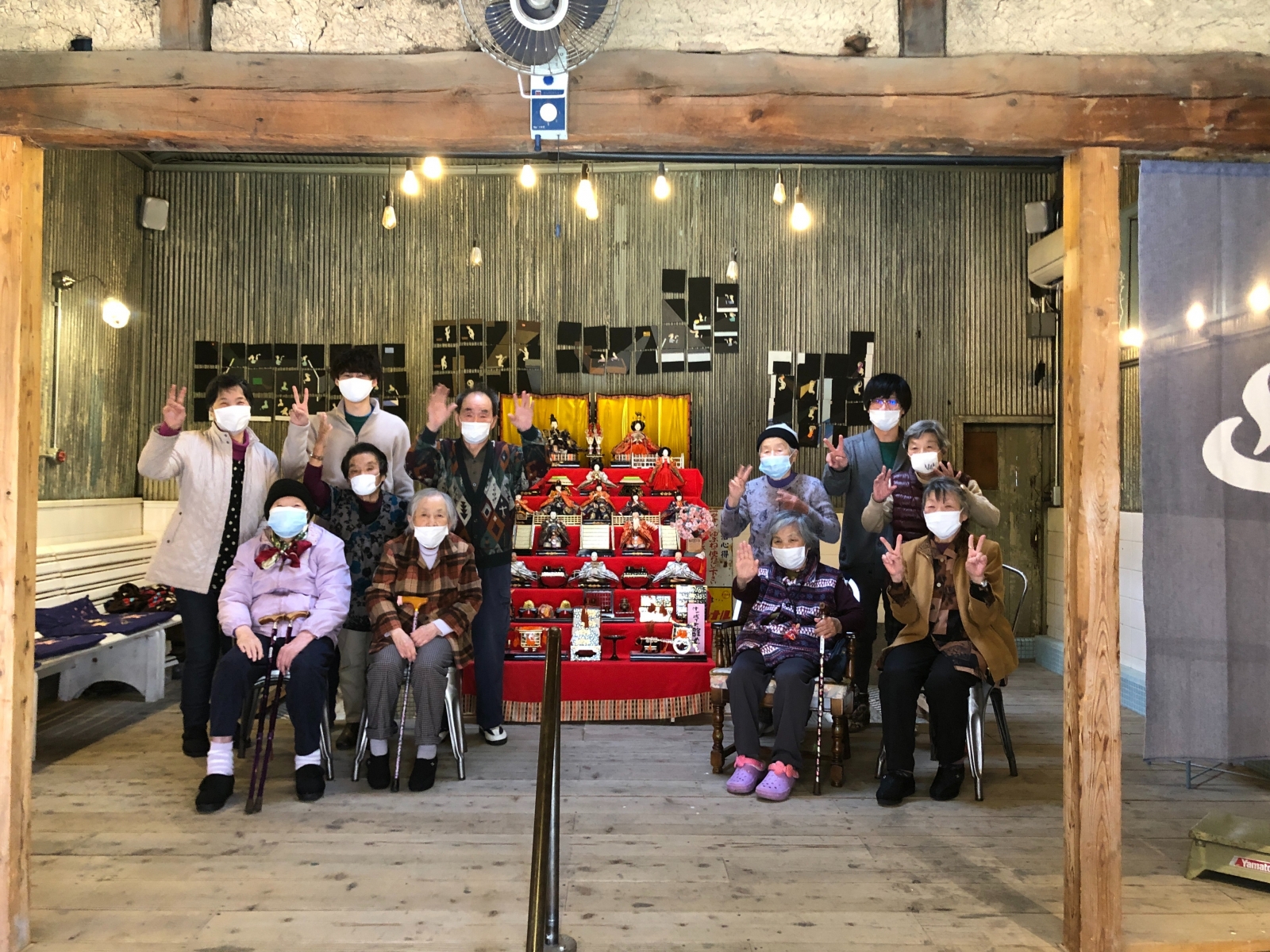 津山城下町雛巡りin福寿湯 Part①