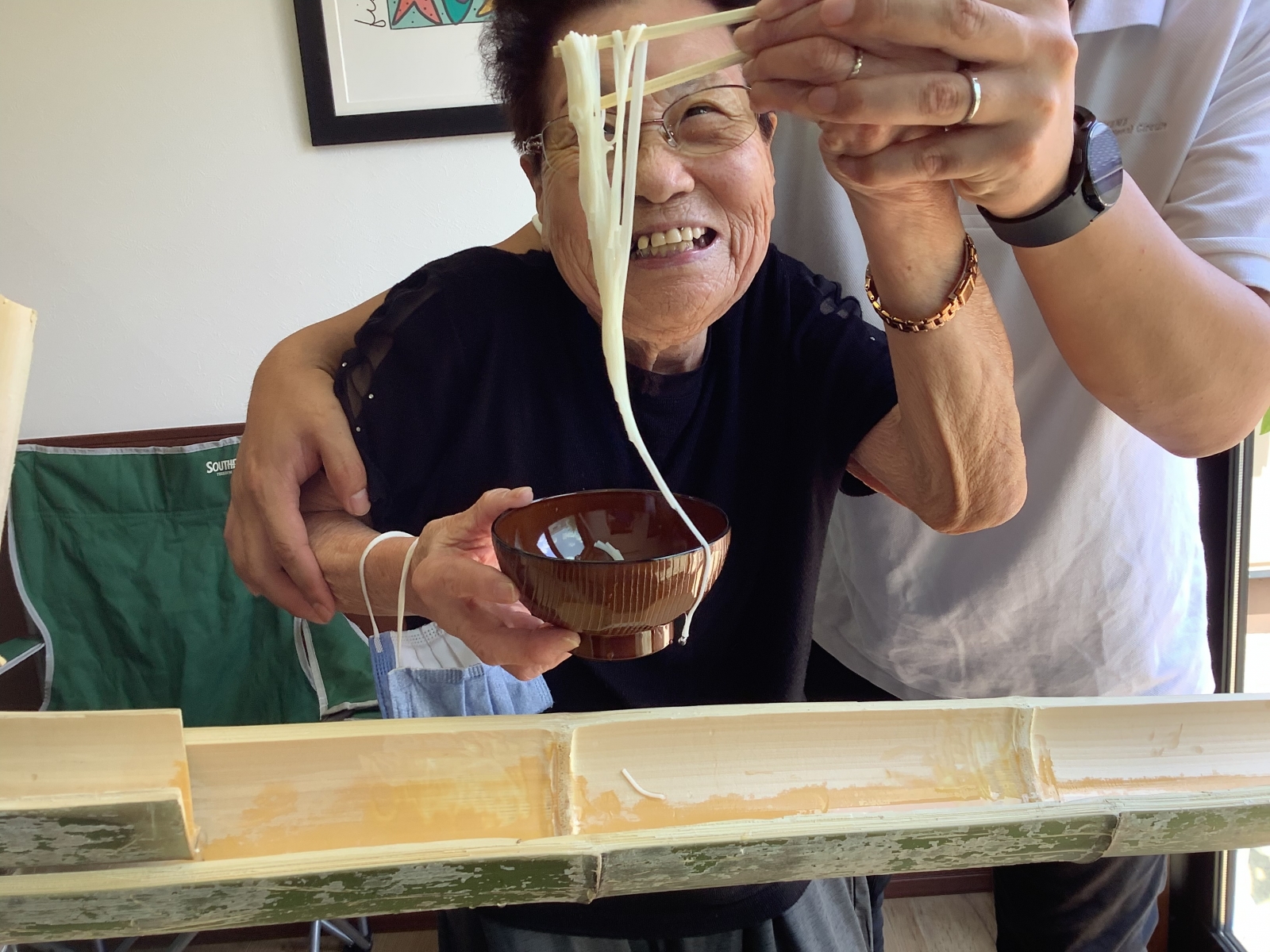 夏の風物詩!流しそうめん