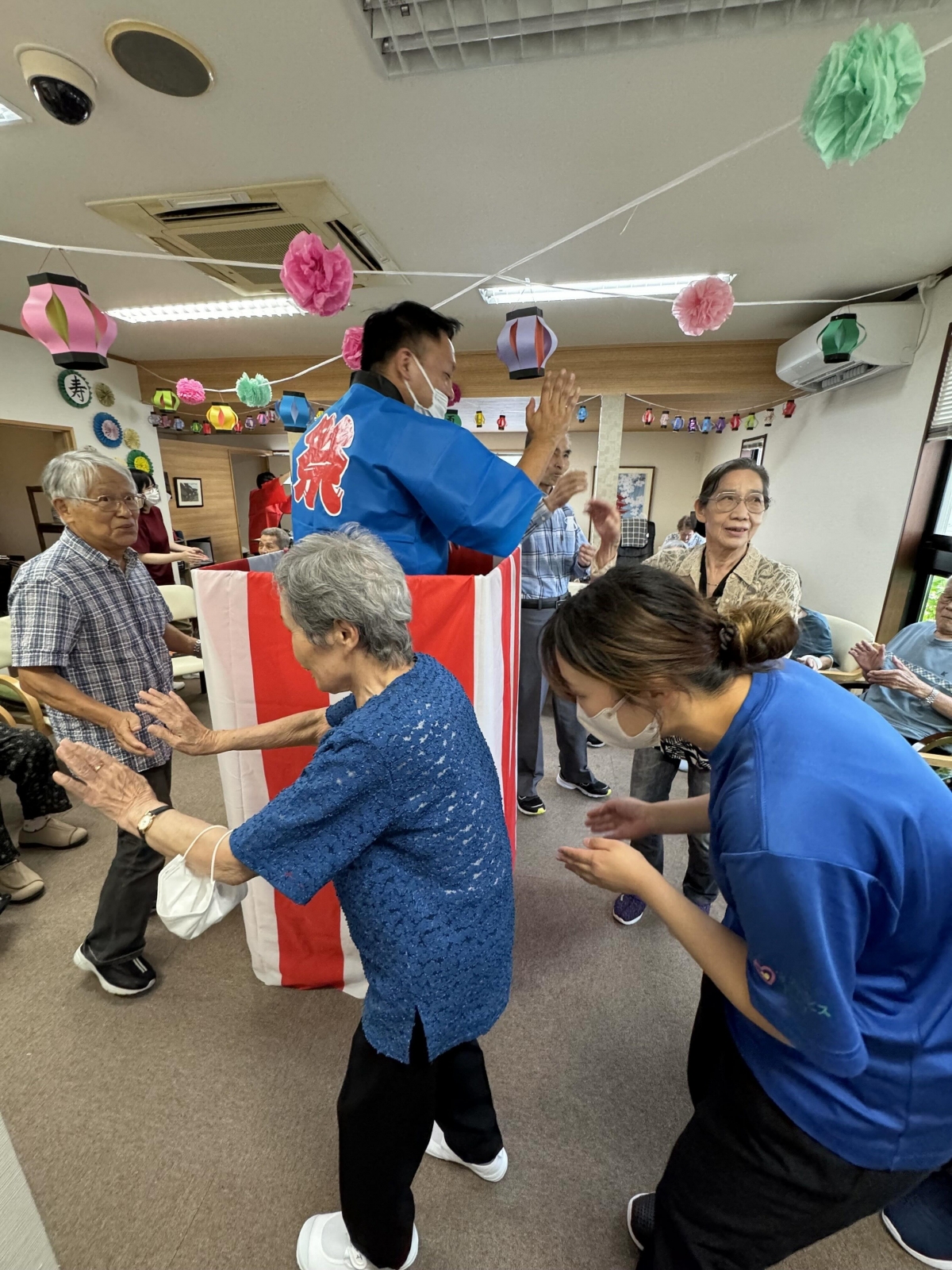 合同夏祭り(盆踊り･表彰式･花火大会)