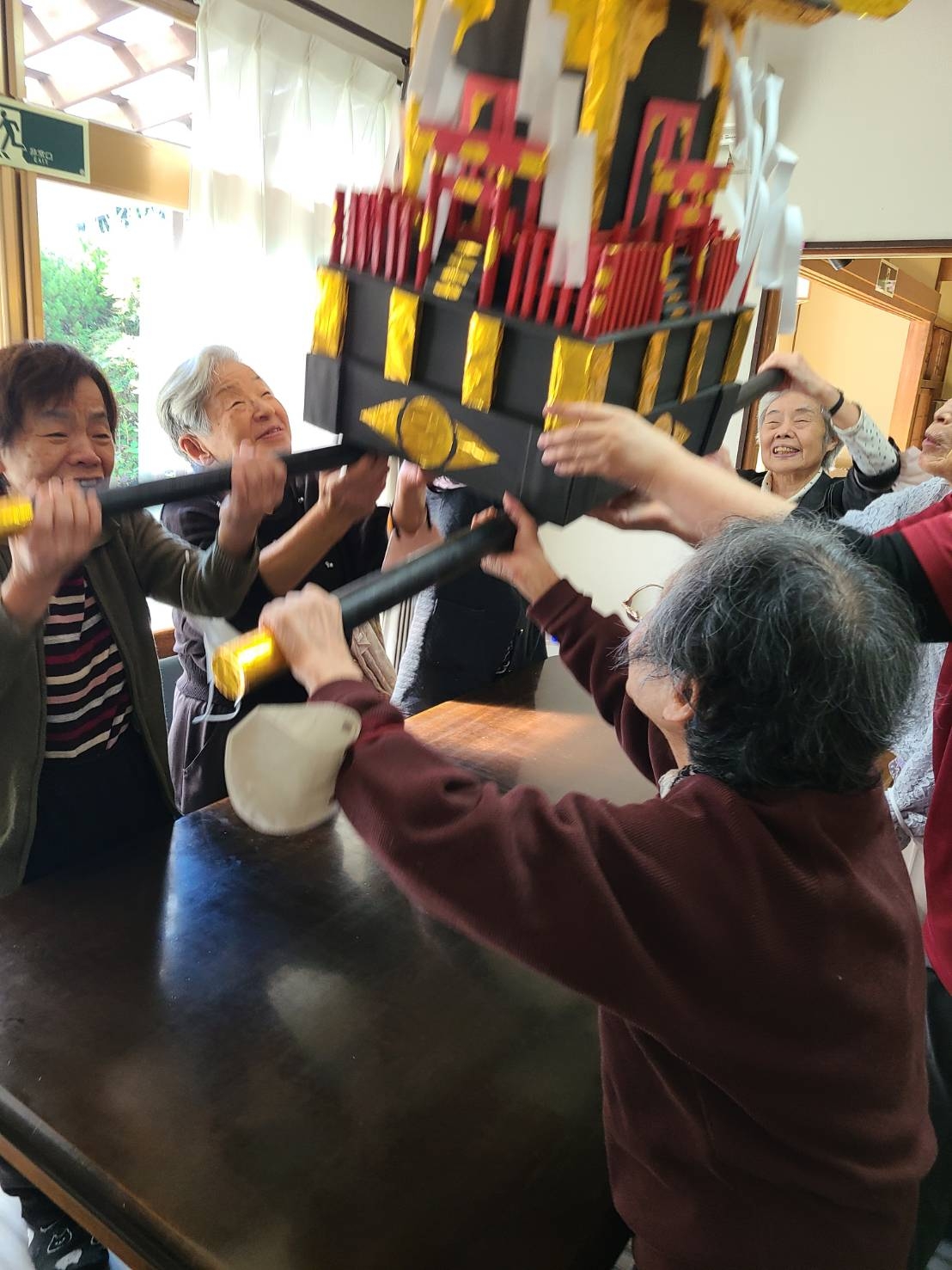 秋祭り!お神輿わっしょい♪