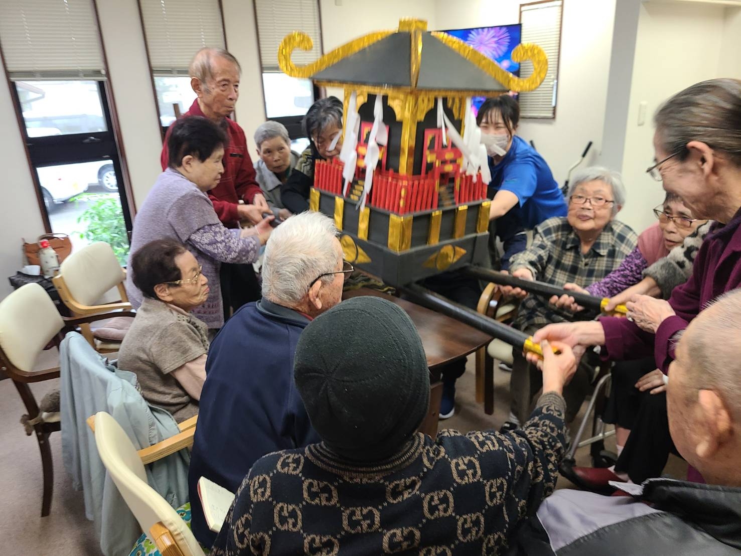 秋祭り!お神輿わっしょい♪